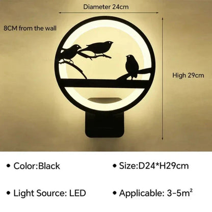 Floroux - Applique murale candélabre