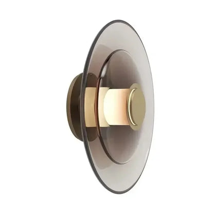 Floroux - Applique murale Disc Amber