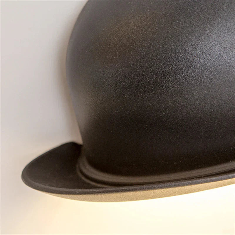 Floroux - Lampe murale à chapeau