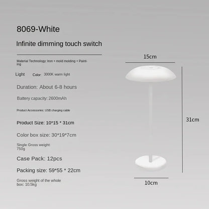 Floroux - Lampe à incandescence Touch