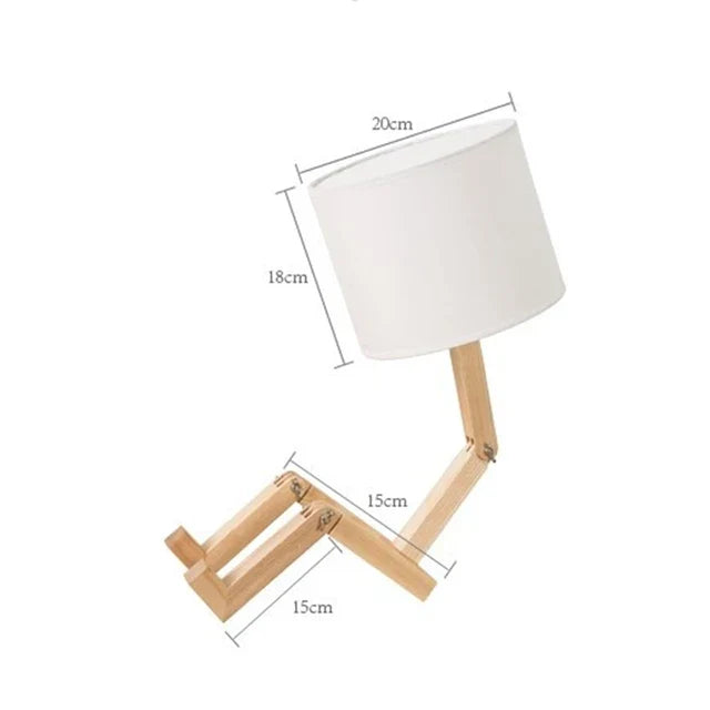 Floroux - Lampe de table humanoïde