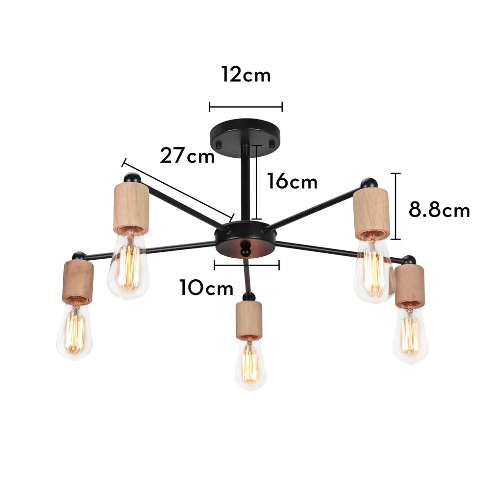 Floroux - Lustre nordique en loft