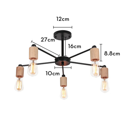 Floroux - Lustre nordique en loft