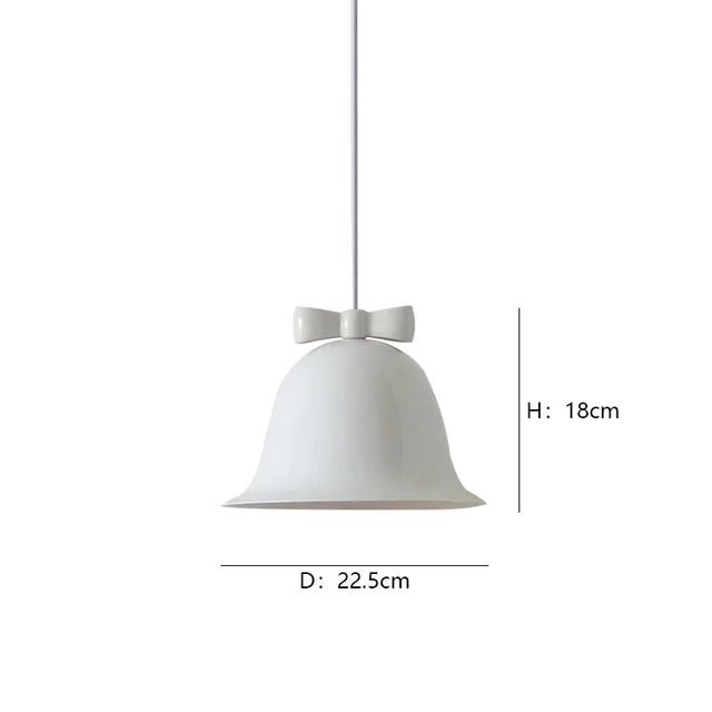 ElegantBow – Lampe suspendue LED moderne en forme de nœud pour un éclairage ambiant