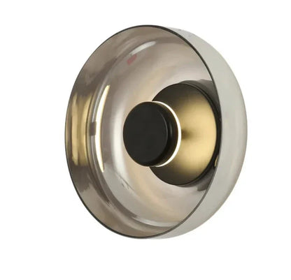 Floroux - Applique murale suspendue avec coupe en verre