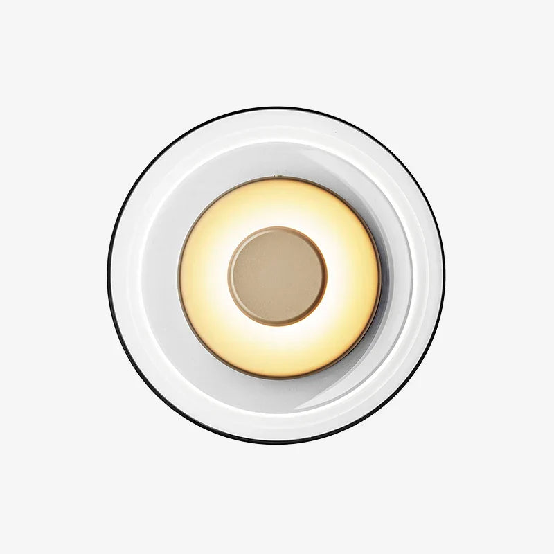 Floroux - Applique murale suspendue avec coupe en verre