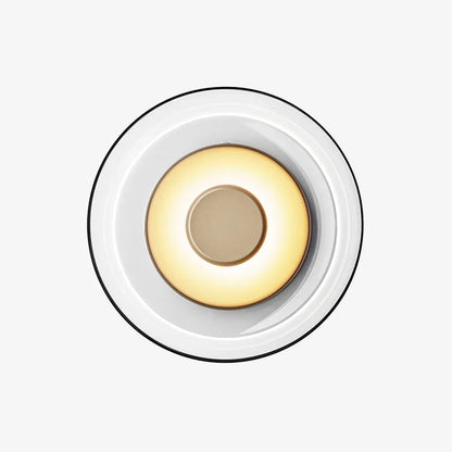 Floroux - Applique murale suspendue avec coupe en verre