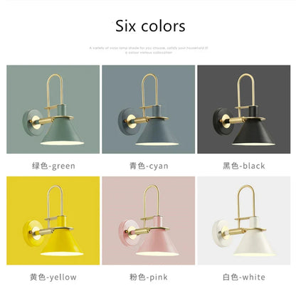 Floroux - Applique murale en fer industriel moderne