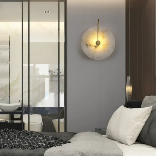 Floroux - Élégante lampe murale LED dans un style scandinave pour une lumière chaude