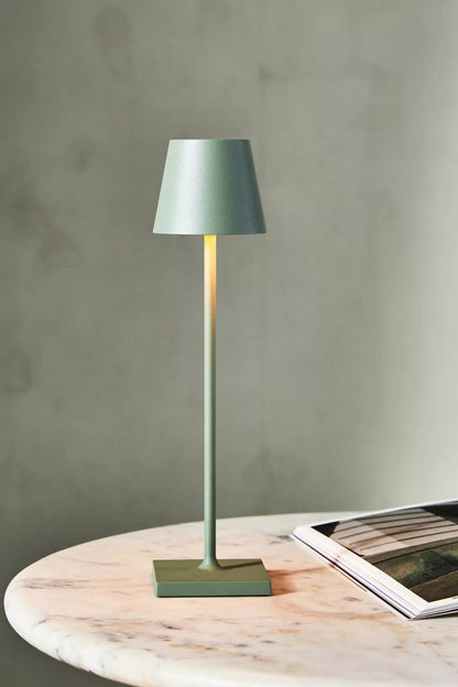 Lampe de Table LED Portable Floroux | Lumière d’Ambiance Sans Fil | Dimmable | Design Moderne | Idéal pour la Maison & le Bureau