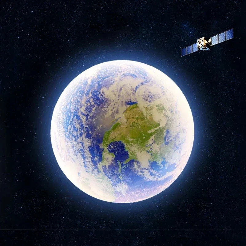 Floroux - Applique LED élégante au design lunaire pour une atmosphère intérieure enchanteuse