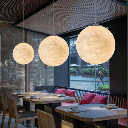 LunaireGlow - Suspension Lumineuse Éclatante