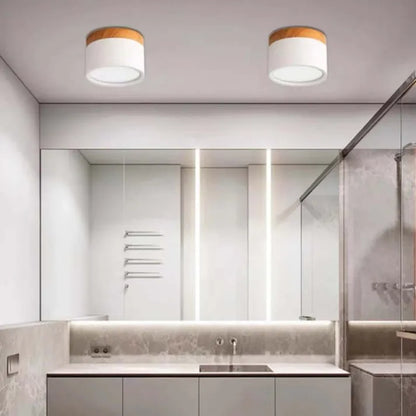 Floroux Cylindre LED Plafonniers pour Couloirs
