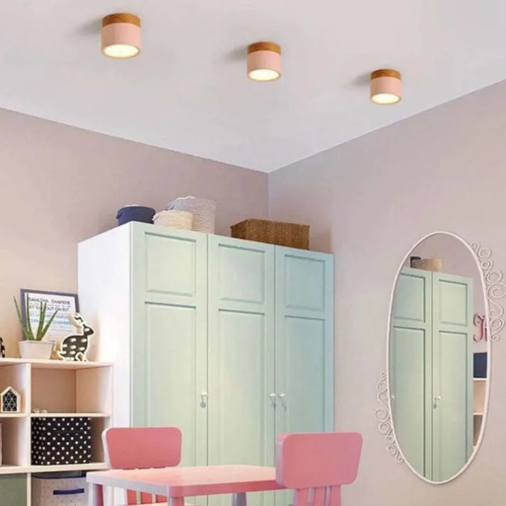 Floroux Cylindre LED Plafonniers pour Couloirs