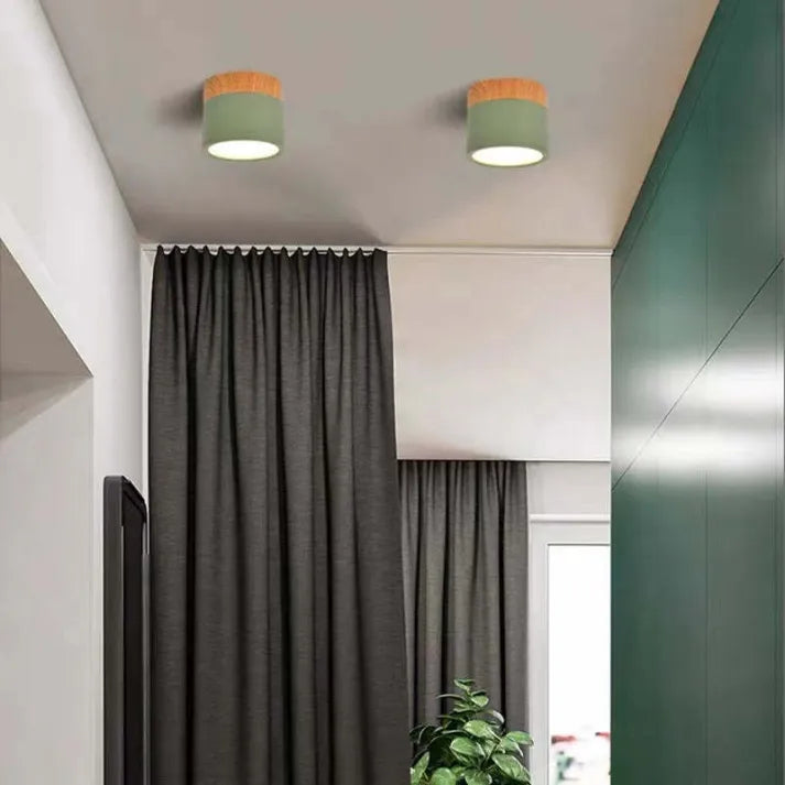 Floroux Cylindre LED Plafonniers pour Couloirs