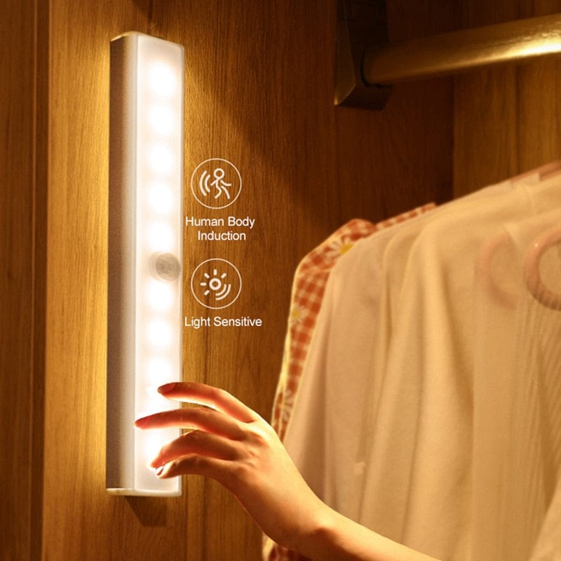 Lampe LED sans fil avec capteur de mouvement