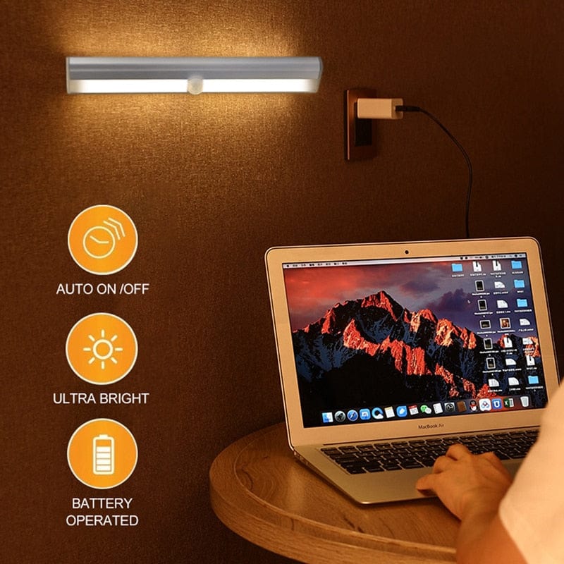 Lampe LED sans fil avec capteur de mouvement