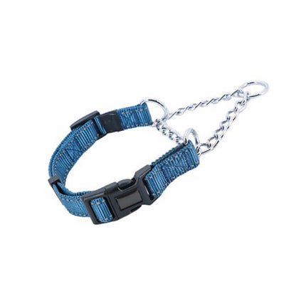 Collier et laisse pour chien anti-traction réfléchissants multifonctionnels