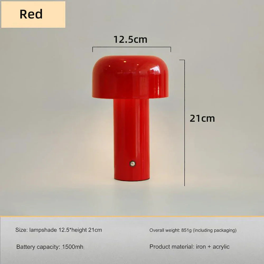 Floroux - Lampe champignon rechargeable