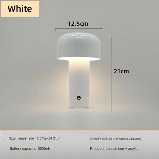 Floroux - Lampe champignon rechargeable