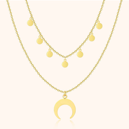 Collier Double Éblouissant Luna