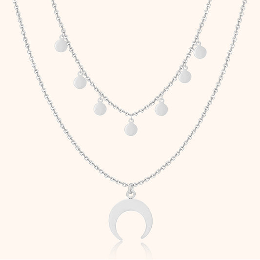 Collier Double Éblouissant Luna
