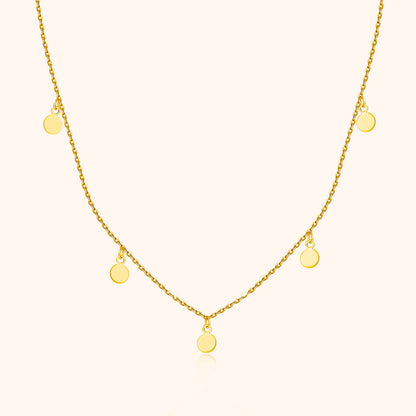 Élégante Aylin Collier avec Charmantes Petits Cercles