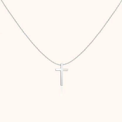 Collier Élégant Isabella Pendentif Croix pour Style Intemporel