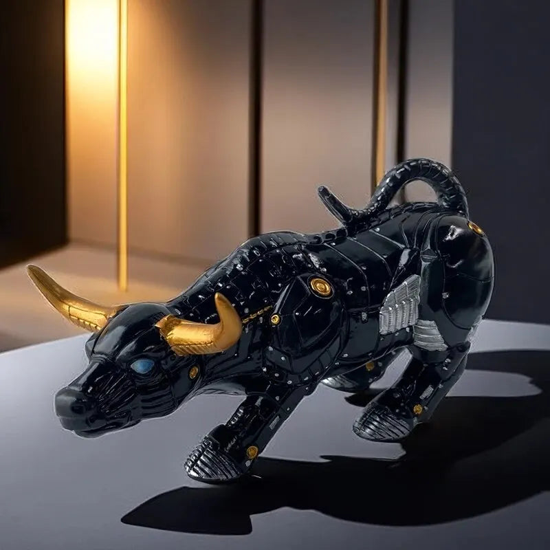 Floroux - Ornements de taureau en résine