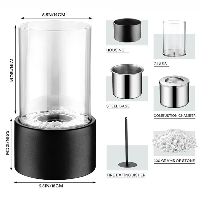 Floroux Flame™ Lampe à huile