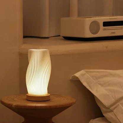 Floroux - Lampe à vagues LED calme pour une atmosphère conviviale