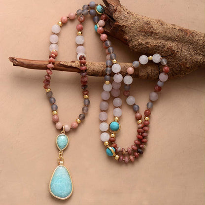 Aurielle Mala Collier - Pendentif Pastel Profond Nettoyant