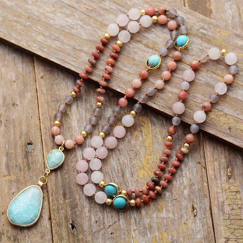 Aurielle Mala Collier - Pendentif Pastel Profond Nettoyant