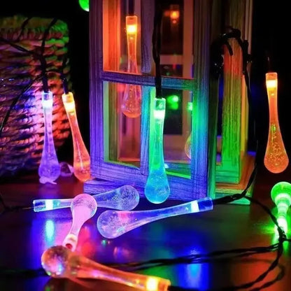 Floroux - Chaîne lumineuse solaire