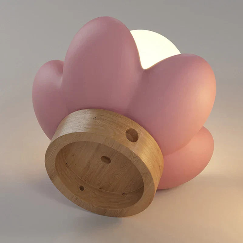 Floroux - Applique avec fleur couleur crème