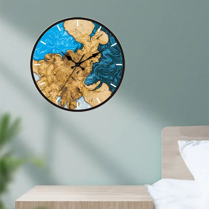 Floroux Art | Horloge Murale Acrylique Exclusive par LucidTime