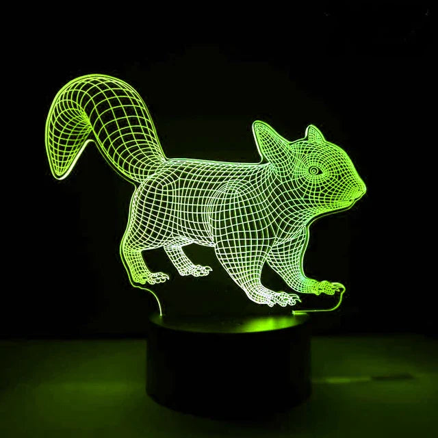 Floroux - Lampe de nuit renard