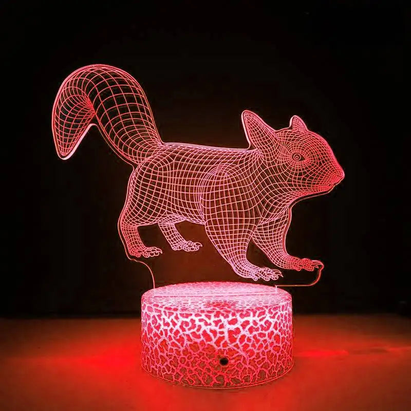 Floroux - Lampe de nuit renard