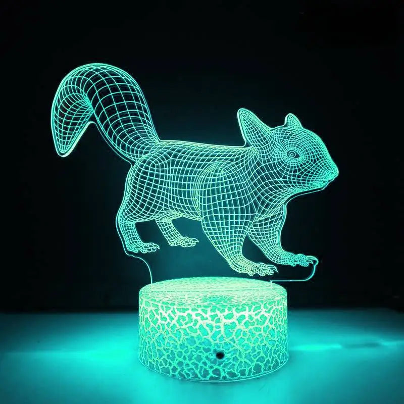 Floroux - Lampe de nuit renard