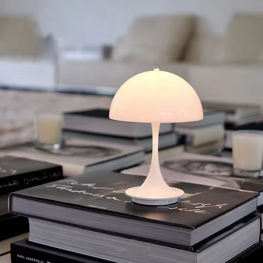 NordGlow | Lampe de table LED champignon de luxe moderne