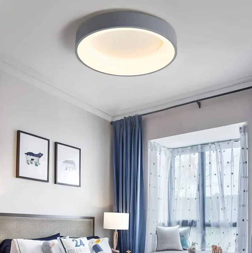 Floroux - Plafonnier LED moderne scandinave | Éclairage design pour intérieur contemporain