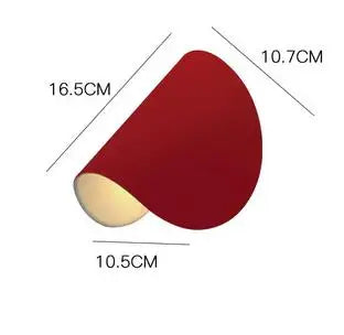 Floroux - Applique murale minimaliste en fer