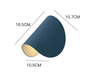 Floroux - Applique murale minimaliste en fer