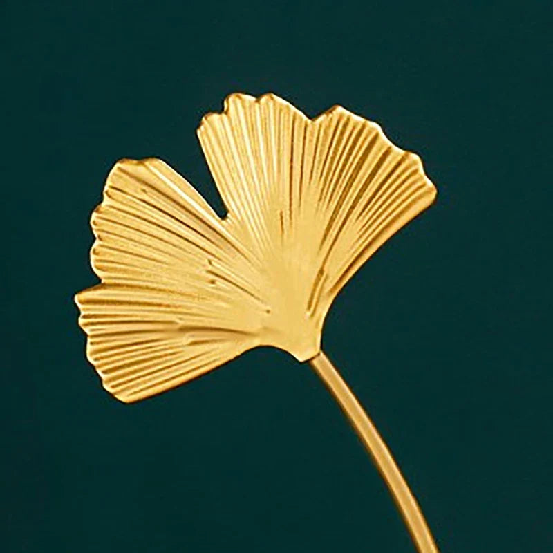 Floroux - bricolage de feuille de ginkgo