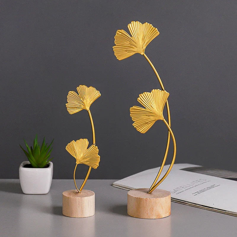 Floroux - bricolage de feuille de ginkgo