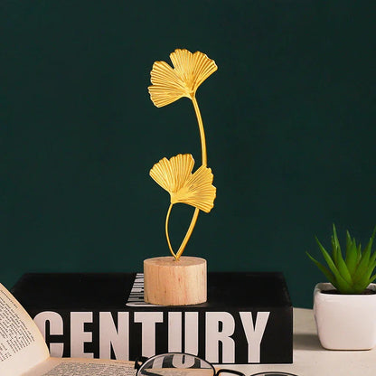 Floroux - bricolage de feuille de ginkgo