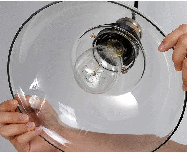 Floroux - Lumière suspendue scandinave classique