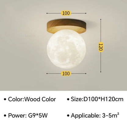 Floroux - Lampes de plafond en résine artistique nordique