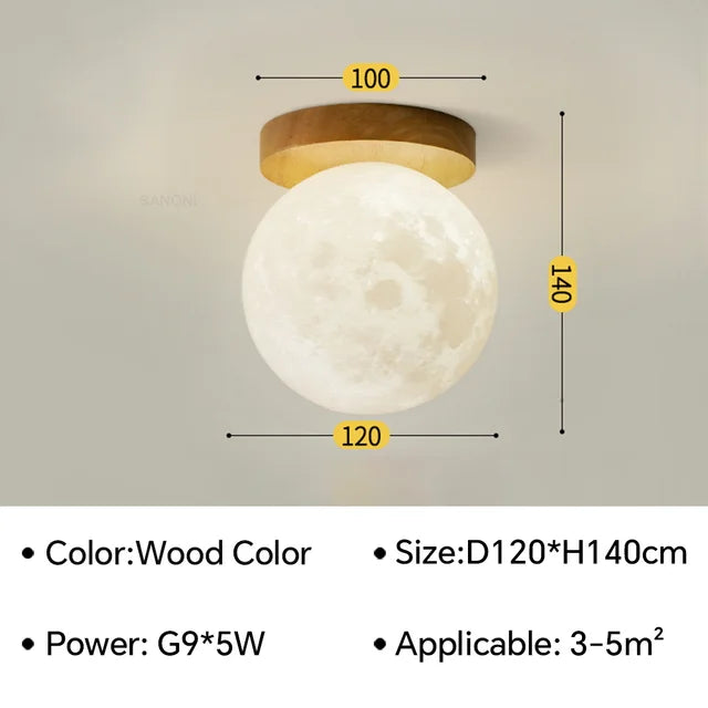 Floroux - Lampes de plafond en résine artistique nordique