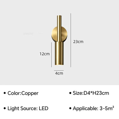 Floroux - Applique en cuivre